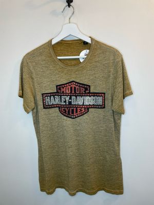 Brown Patch Harley Shirt