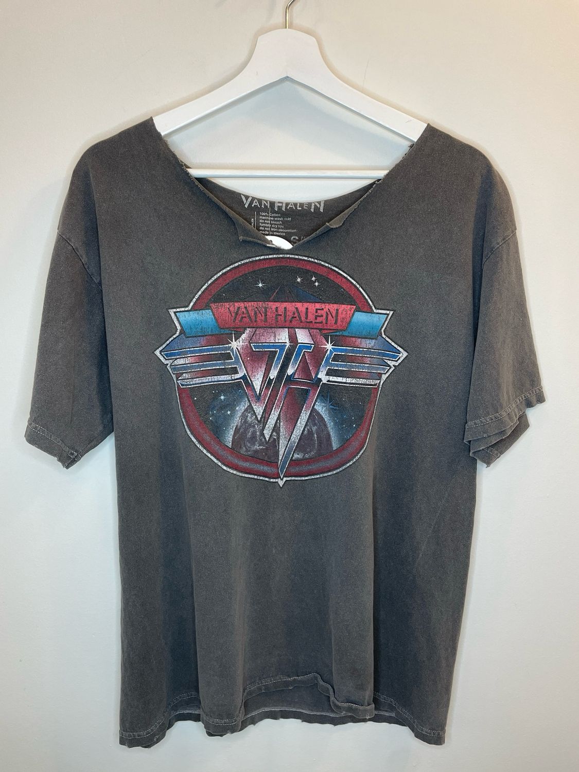 Van Halen T Shirt Grey