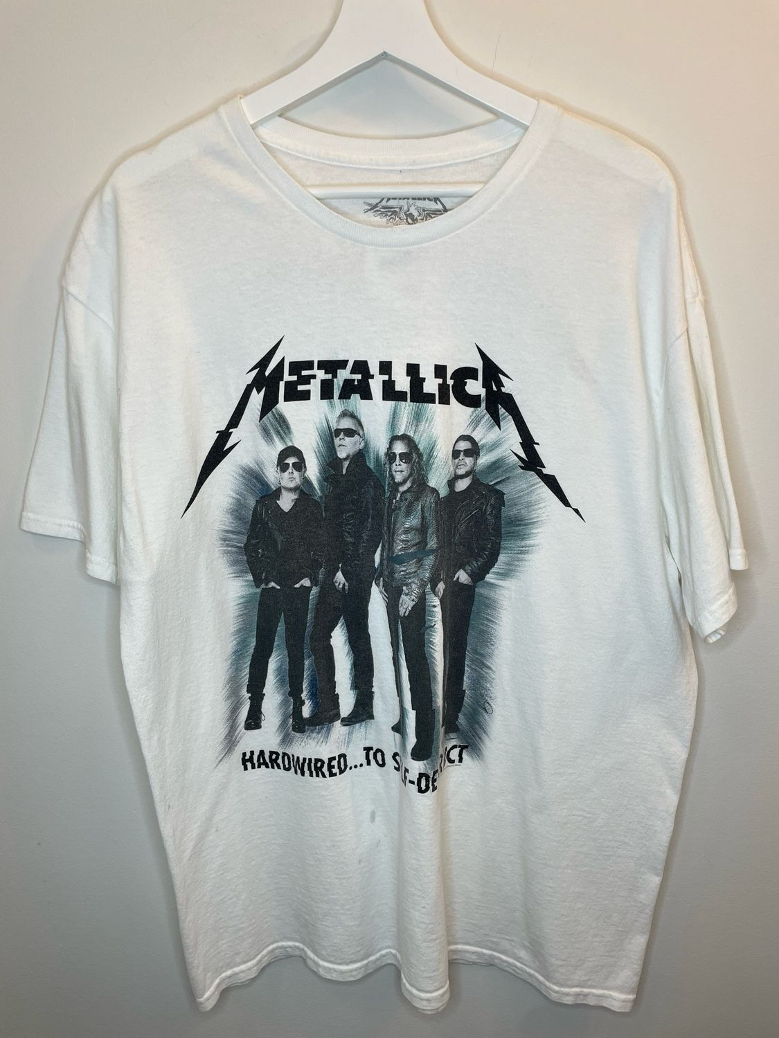 White Metallica T Shirt