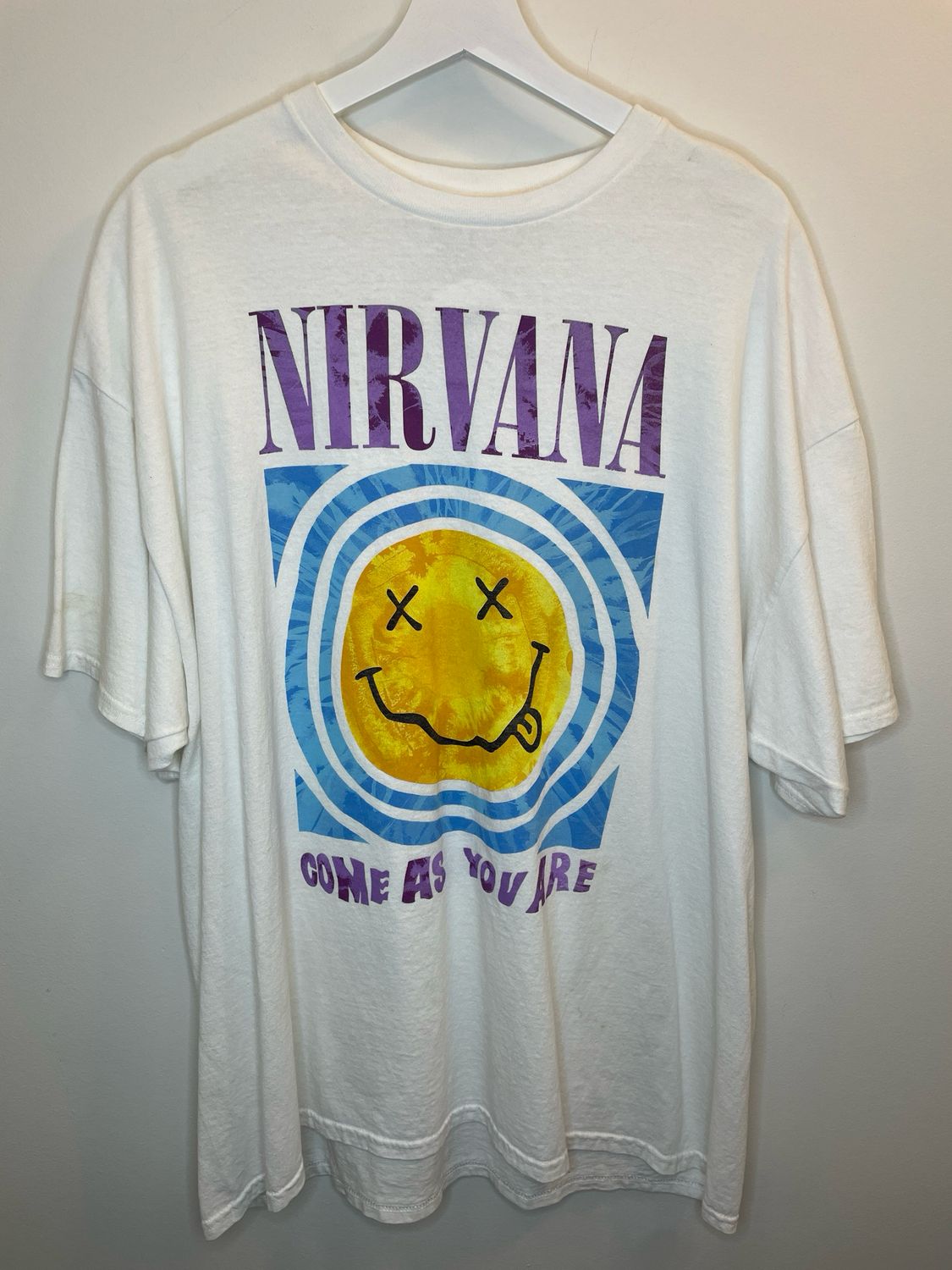 Nirvana Yellow Smile T Shirt
