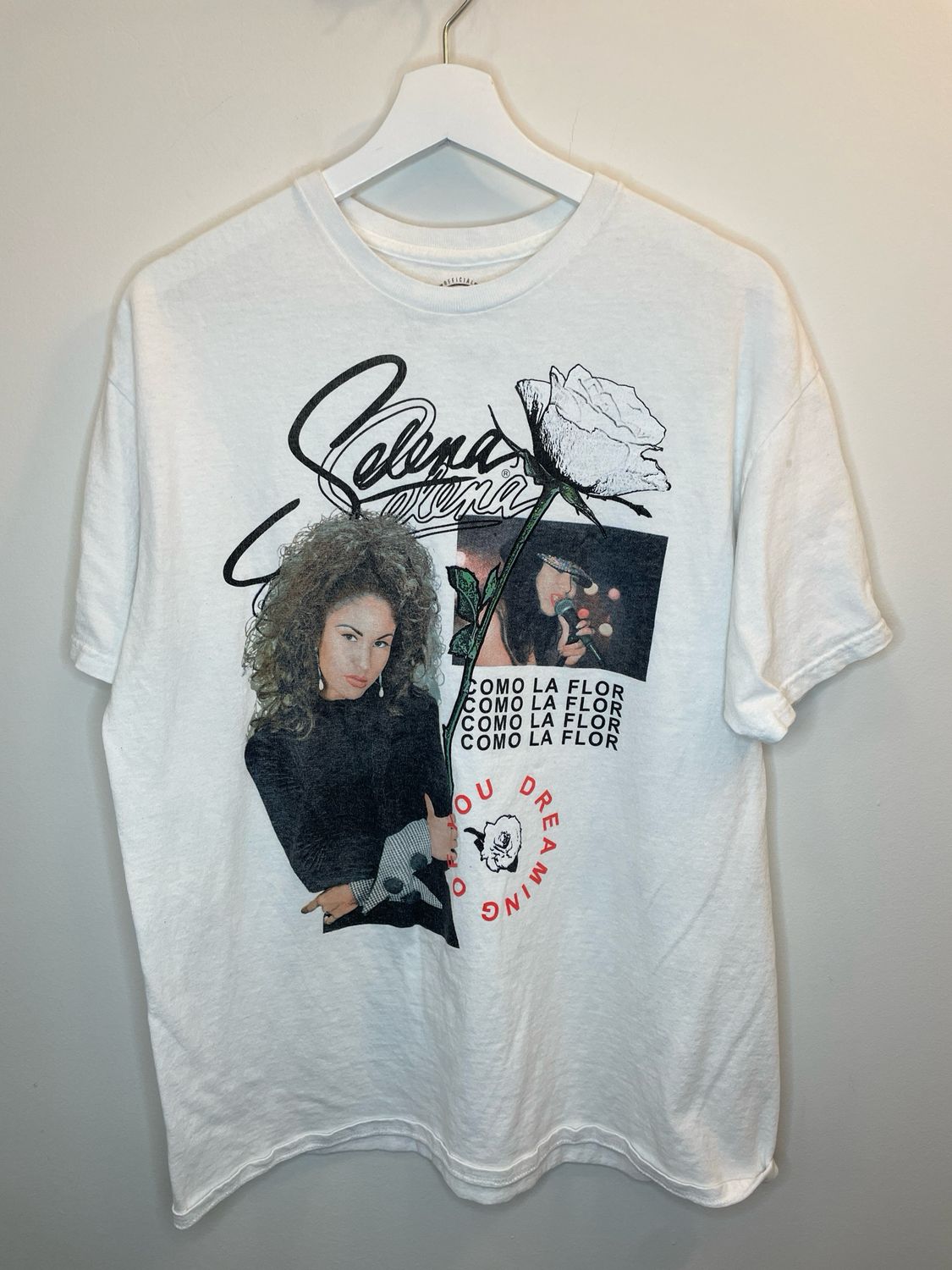 White Selena T Shirt