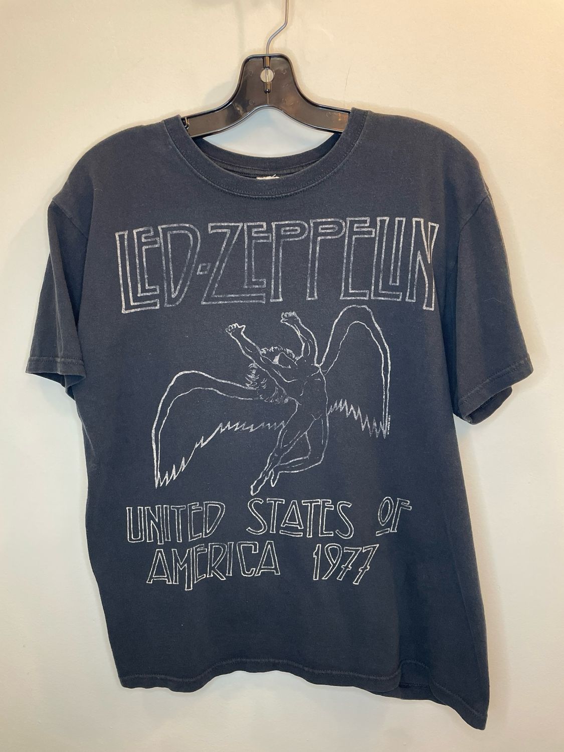 Black and White Led Zeppelin T Shirt