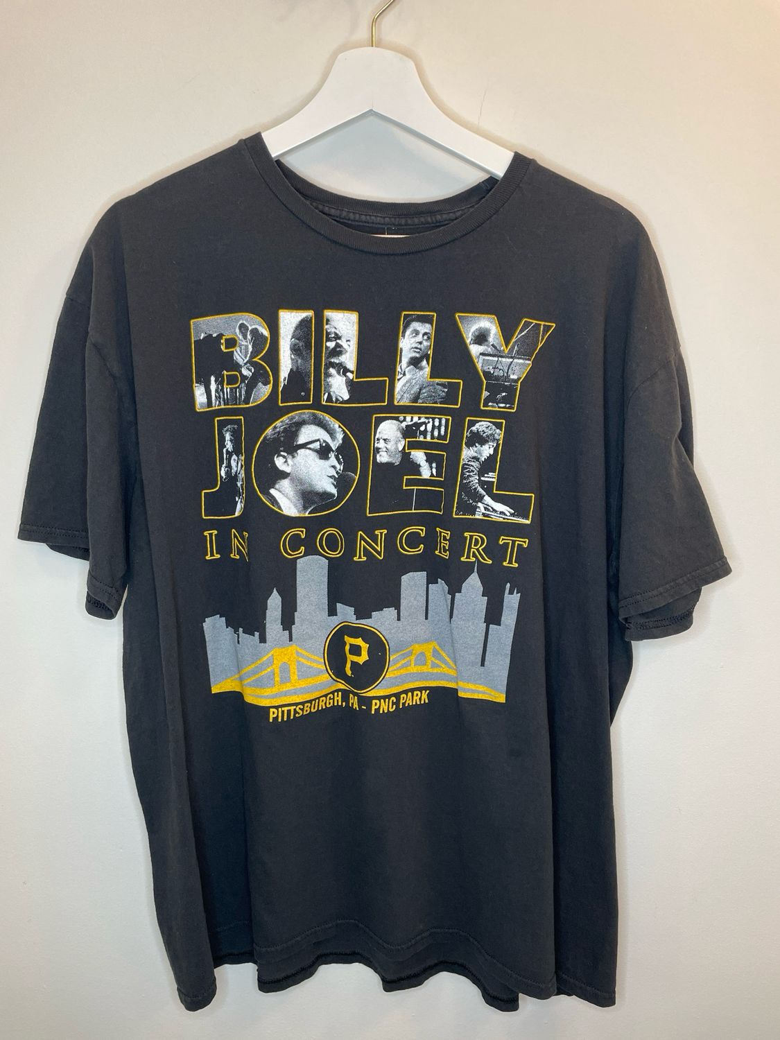 Billy Joel 2016 T Shirt Black