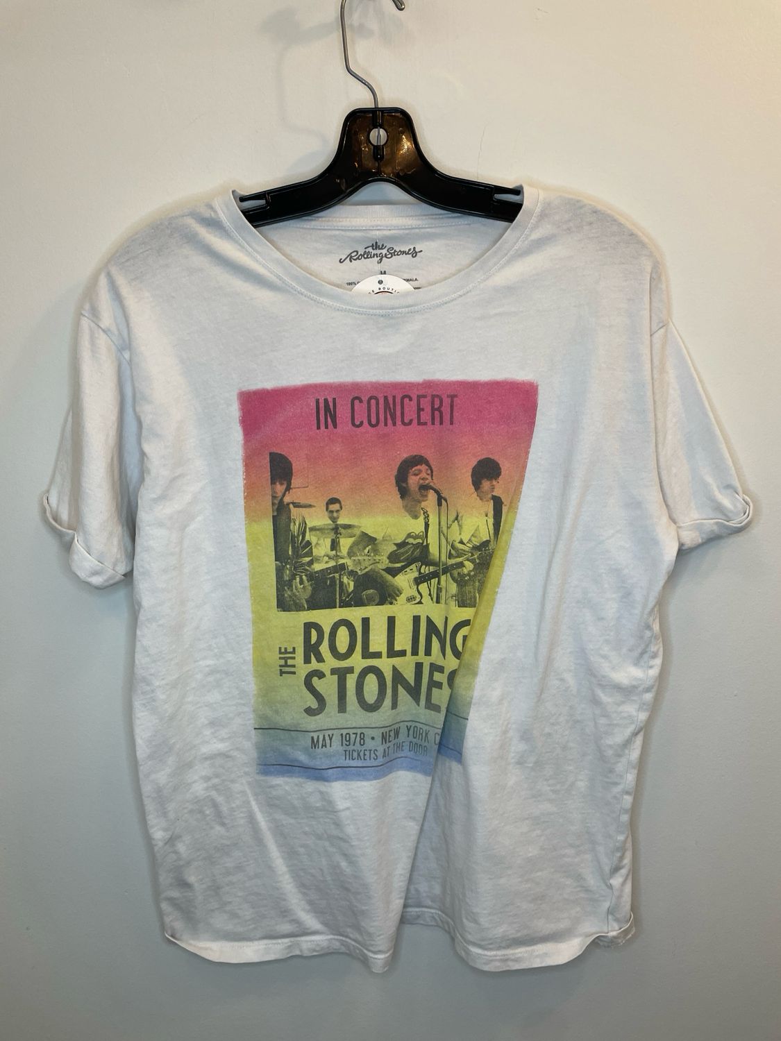 Stones 1978 T Shirt White