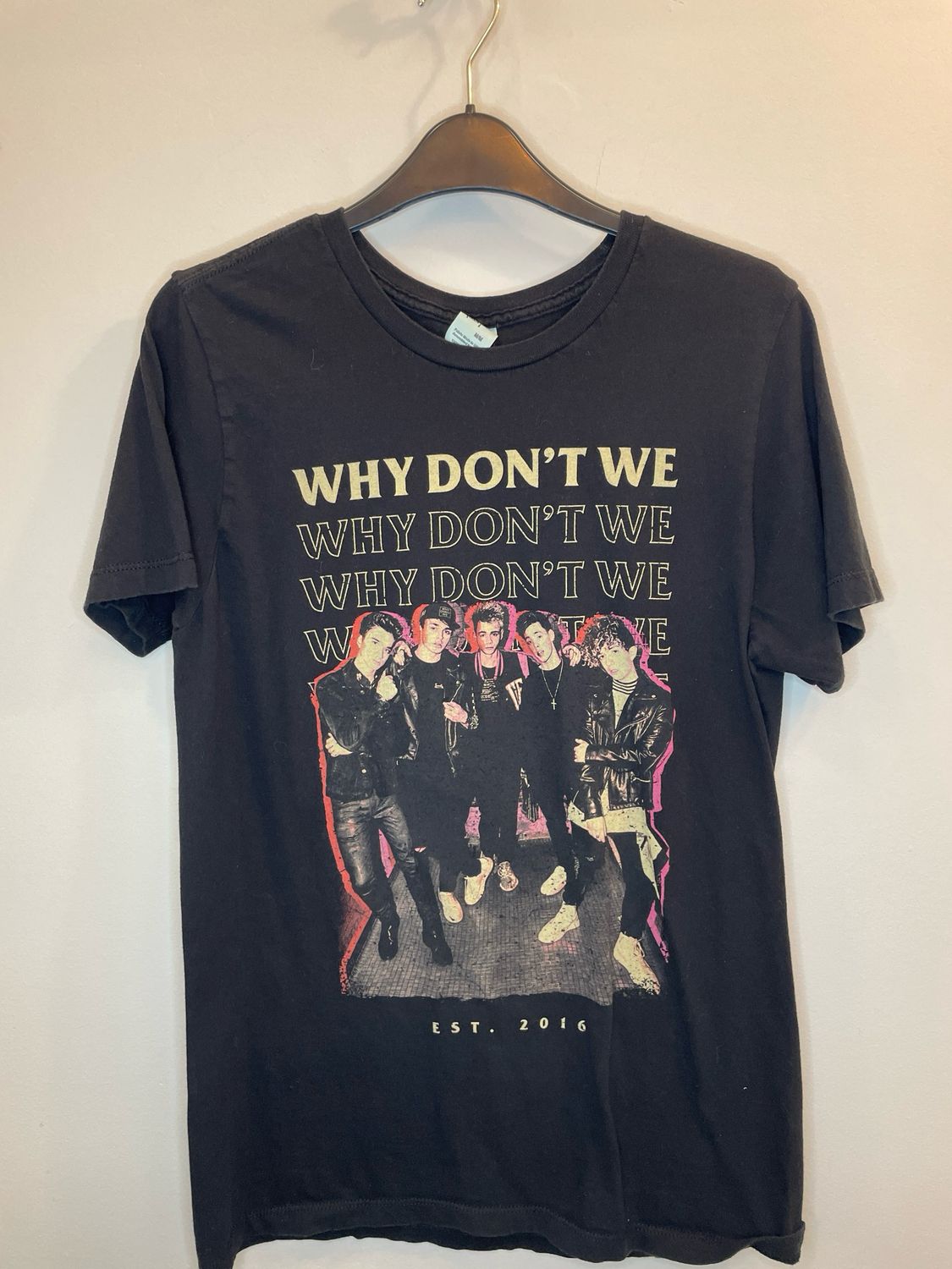 Why Dont We Boys T Shirt Black