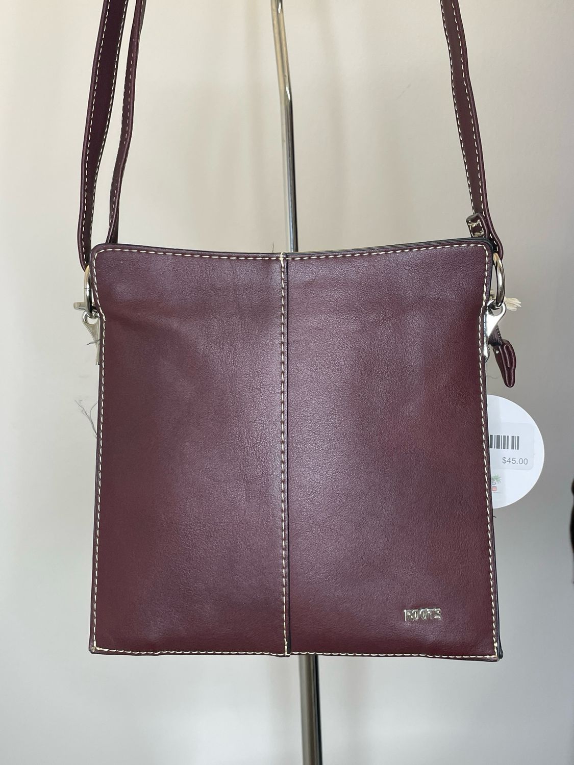Maroon Roots Cross Body