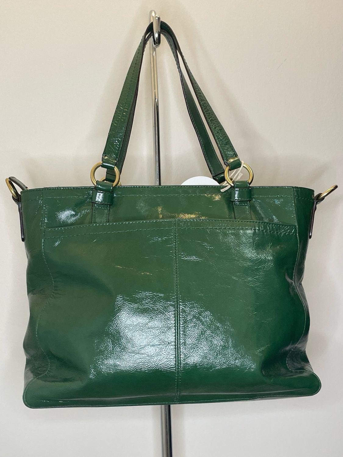 Green Patent Purse