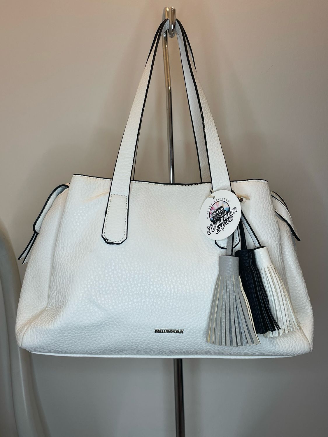 White Emily &amp; Noah Purse