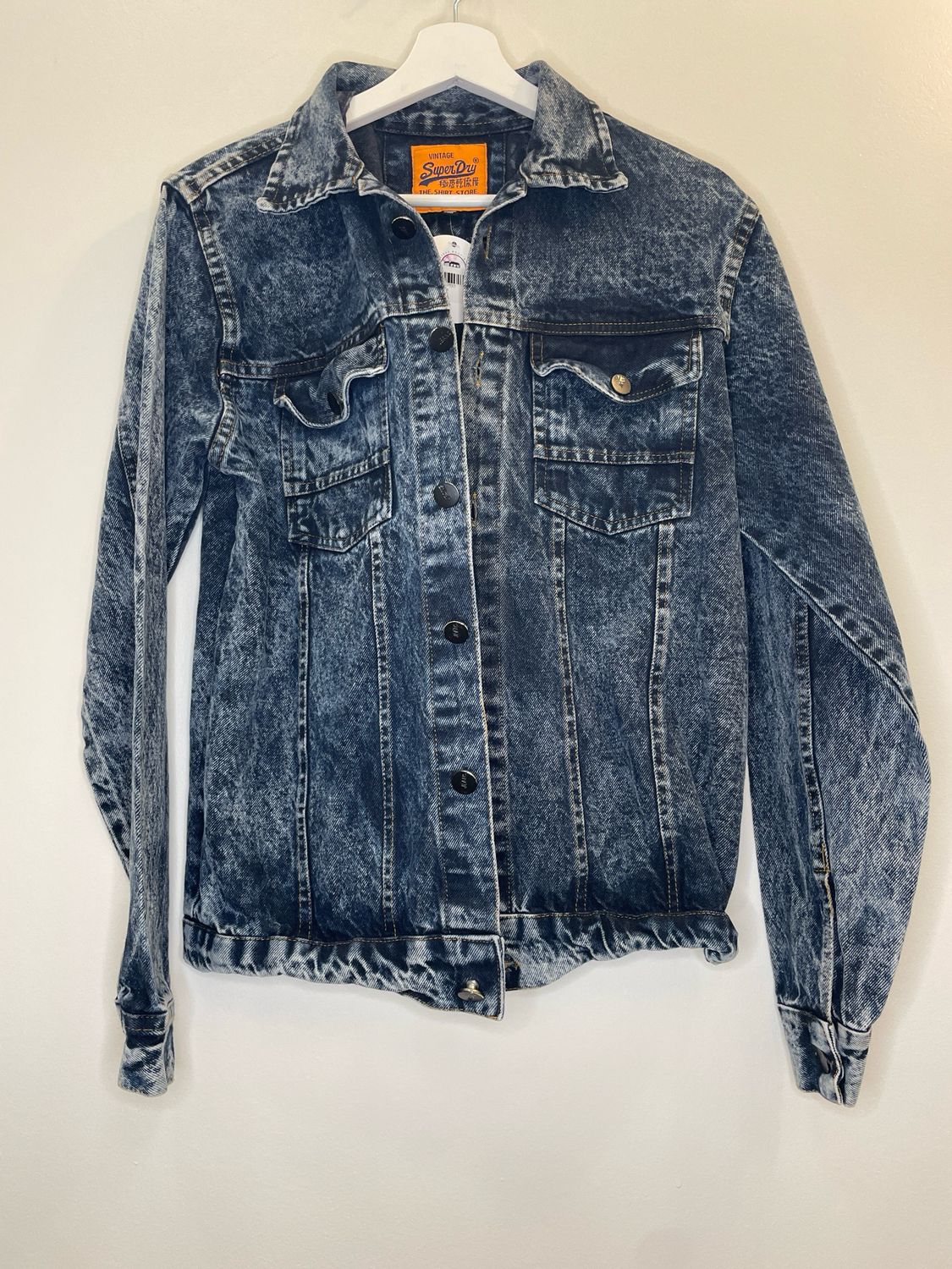 Acid Wash Jean Jacket
