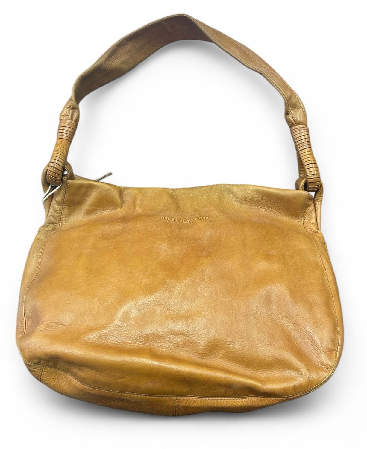 Vintage Tan Leather Sholder Bag