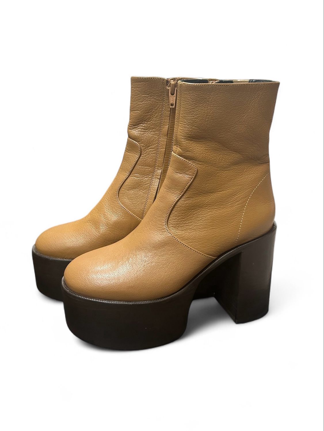 Simon Miller High Raid Boots in Brown