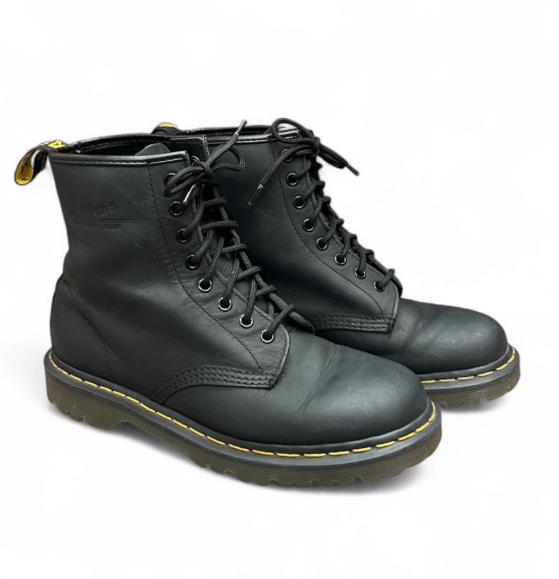 Dr. Martens Black Lace-Up Boots