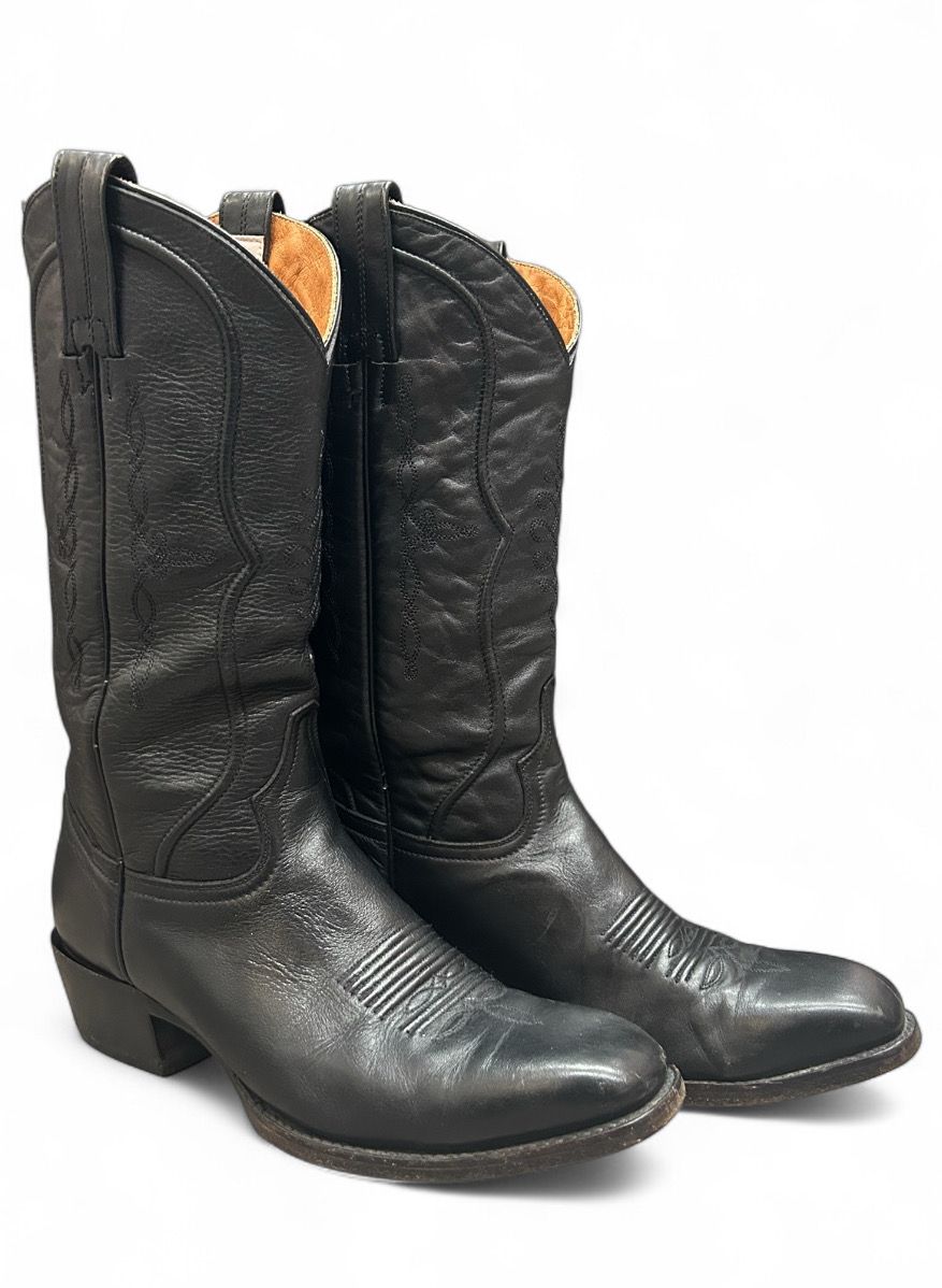 Tony Lama Black Western Boots