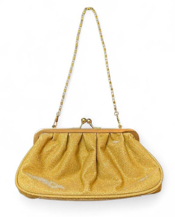 Gold Glamour Vintage Clutch