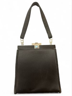 Classic Noir Vintage Handbag