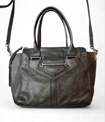 Black Botkier Crossbody Leather Purse