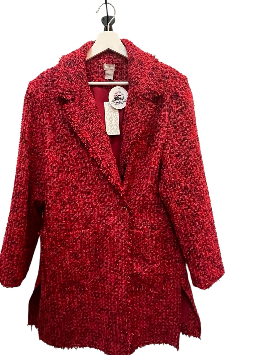 Chico&#39;s Red Blazer