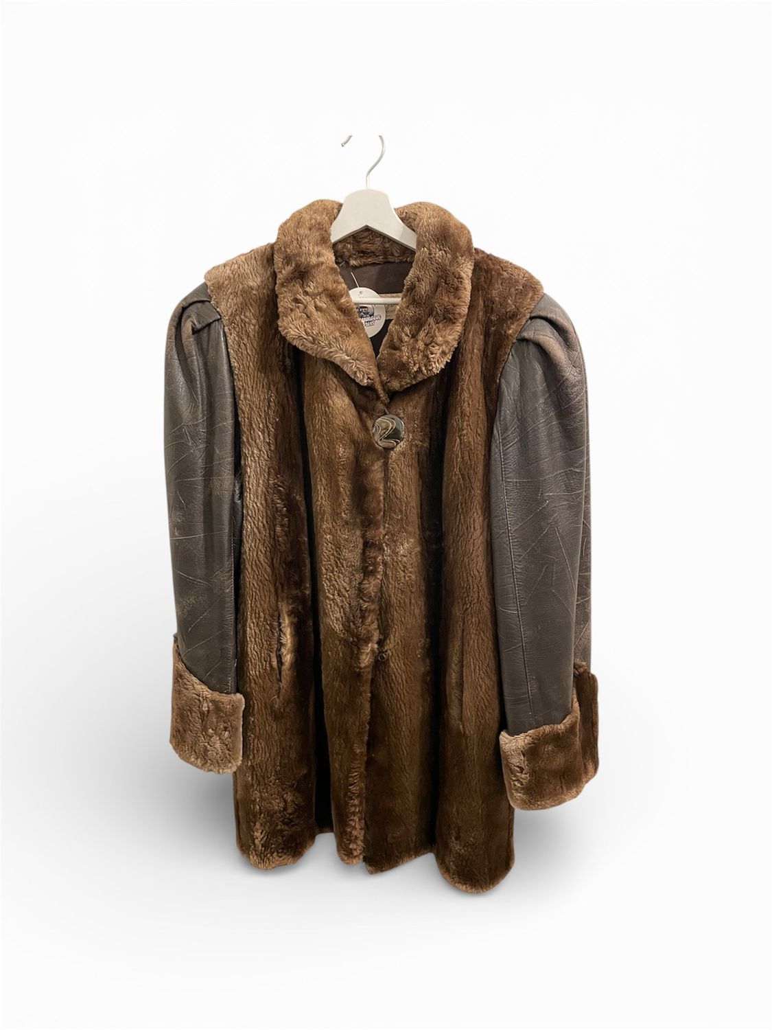 Brown Vintage Winter Jacket