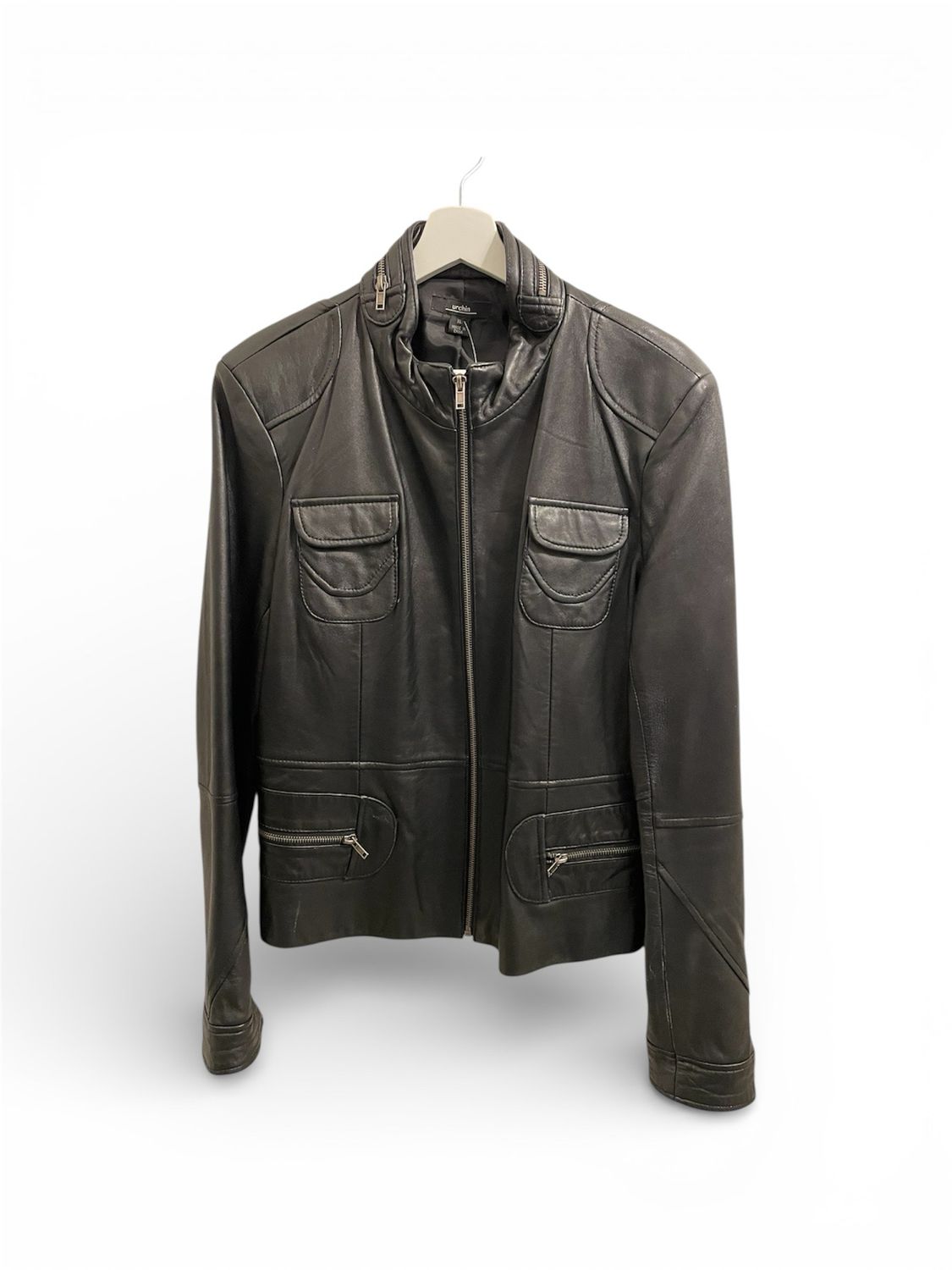 Black Faux Fur Urchin Jacket