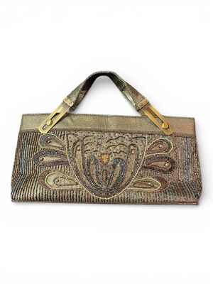 Green Vintage Sequence handbag