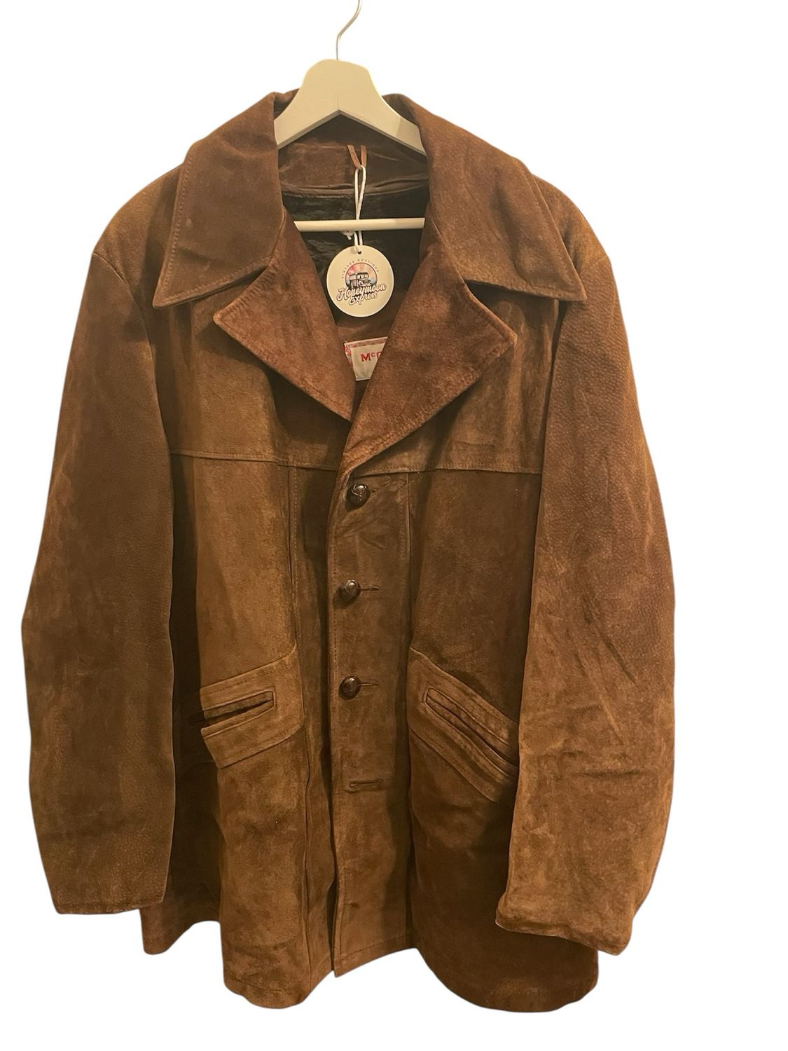 Brown Suede McGregor Large Jacket