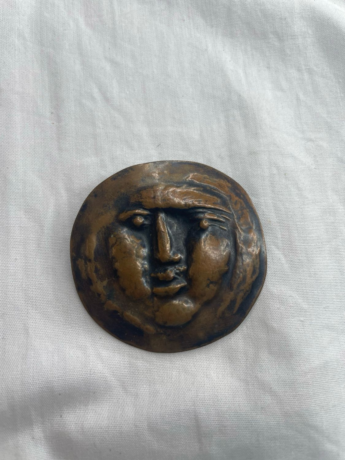 Copper  Yugoslavia Pin