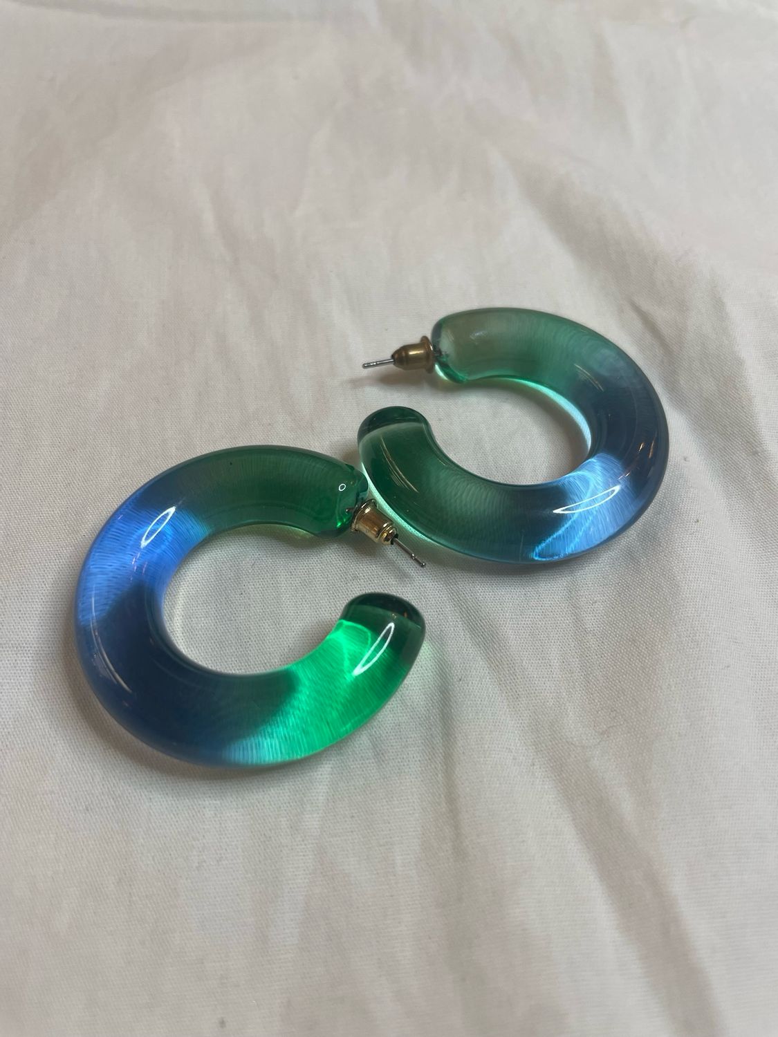 Lucid Blue MEG Earrings