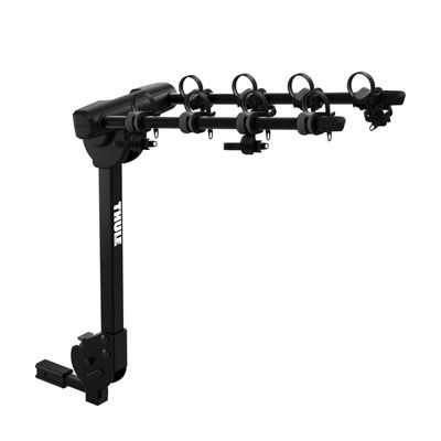 Thule 9056 Camber 4: 1.25&quot; or 2&quot; 4 Bike Hitch Rack, Black