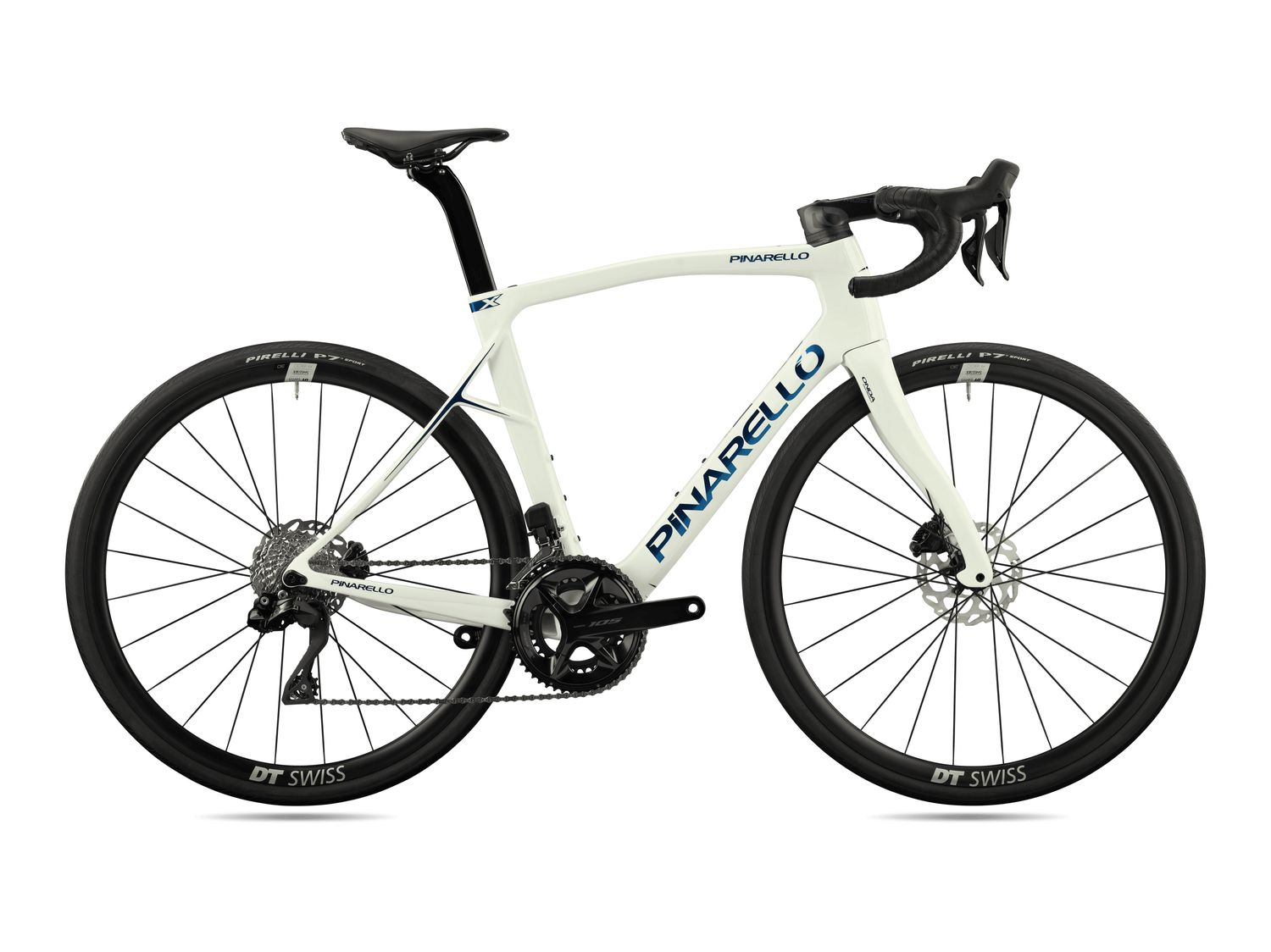 Pinarello X5105 Di2, Color: Crystal White, Size: 49