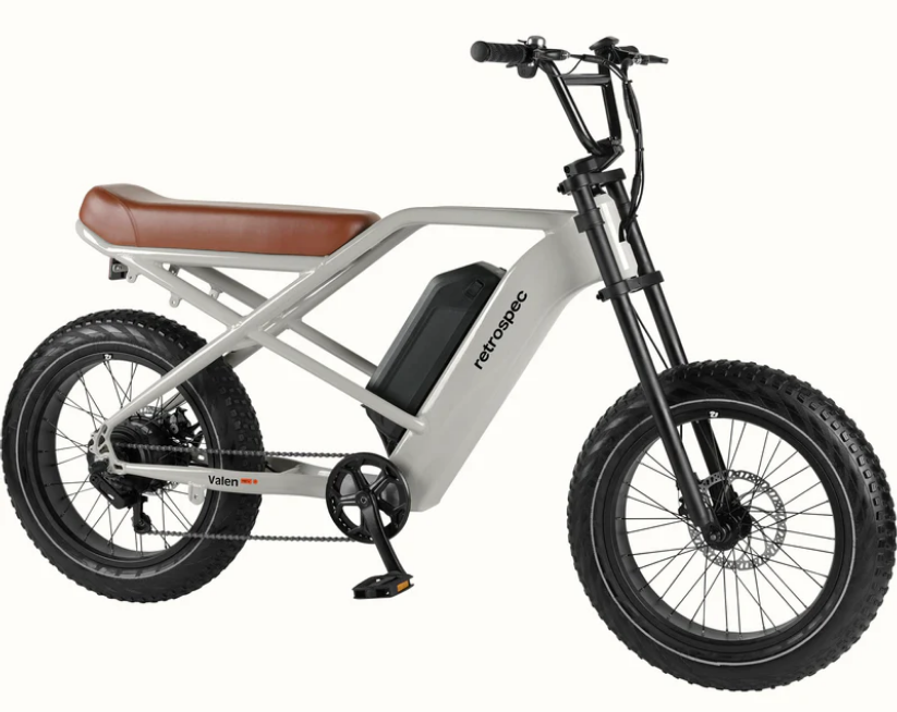 Valen Rev 2 Fat Tire Electric Bike, Color: Slate