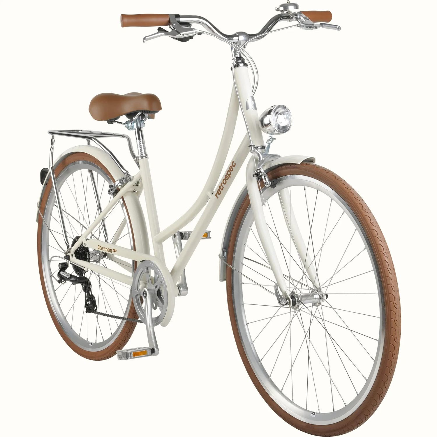 Beaumont Plus City Bike - 8 speed, Color: Eggshell