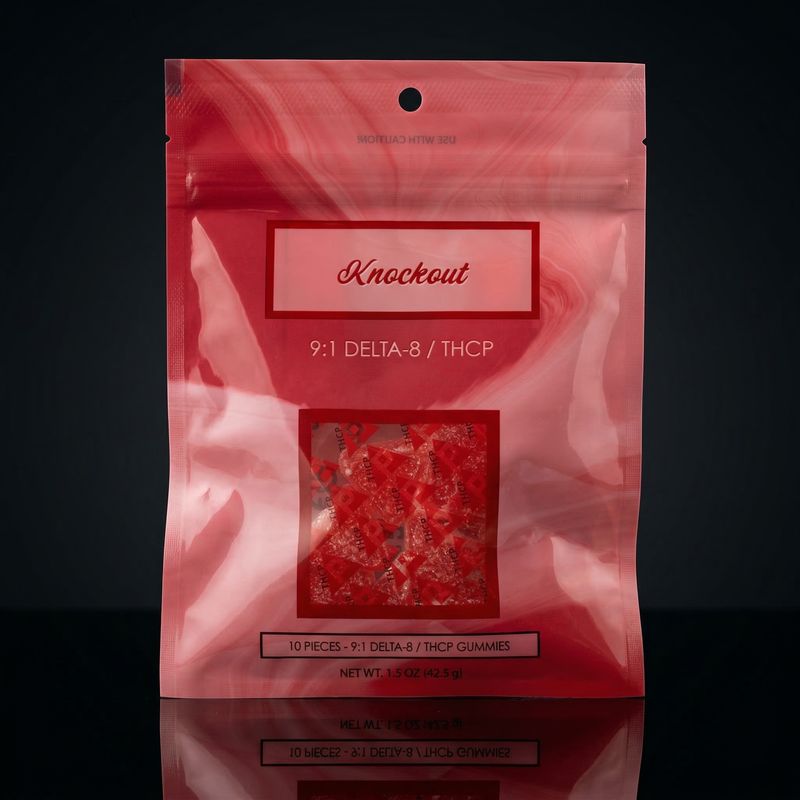 THCP - Gummies - Cherry Bubblegum