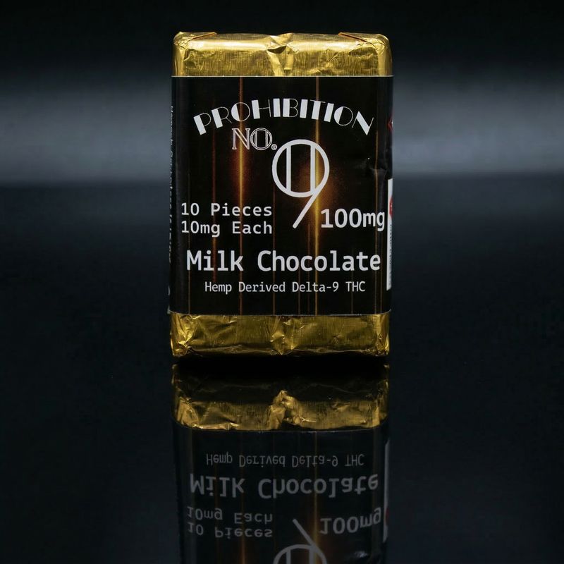 Delta 9 THC - Chocolate - Milk Chocolate 100mg