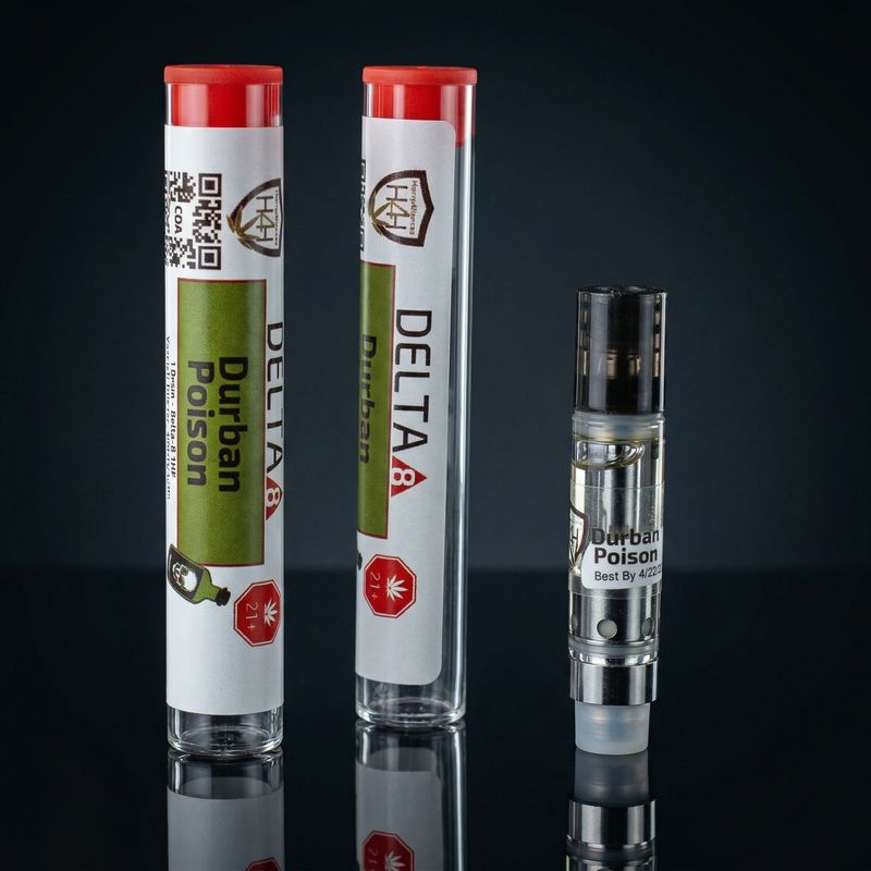 Delta 8 THC - Cartridge - Durban Poison 1g