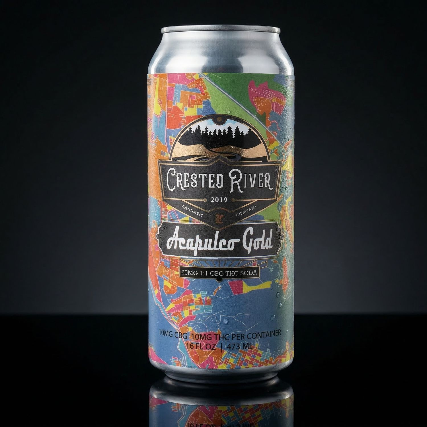 Delta 9 THC - Beverage - Crested River - Acapulco Gold 10mg