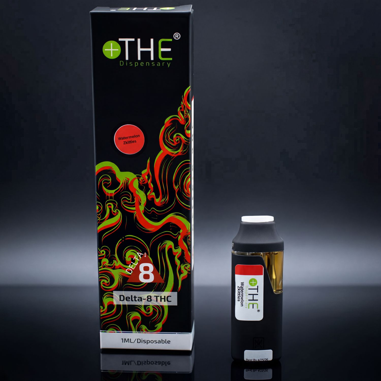 Delta 8 THC - Disposable - Watermelon Zkittles 1g