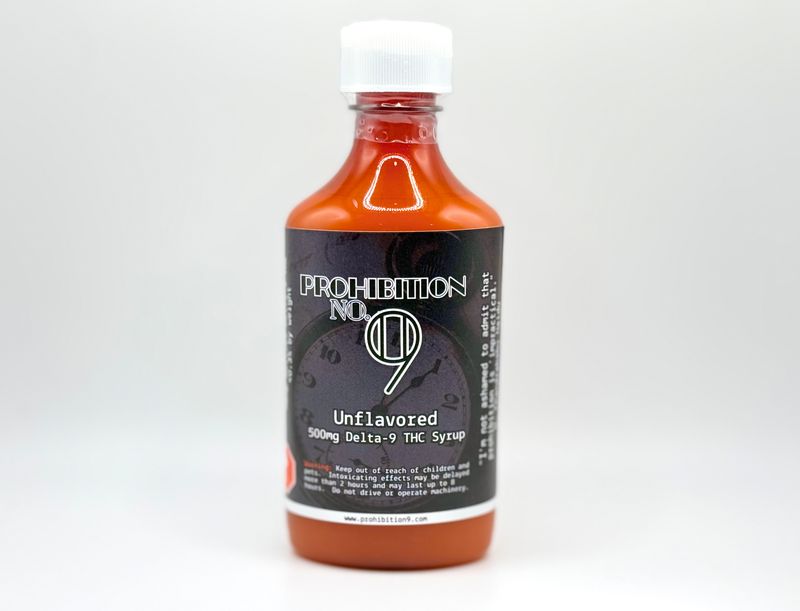 Delta 9 THC - Syrup - Unflavored 500mg 