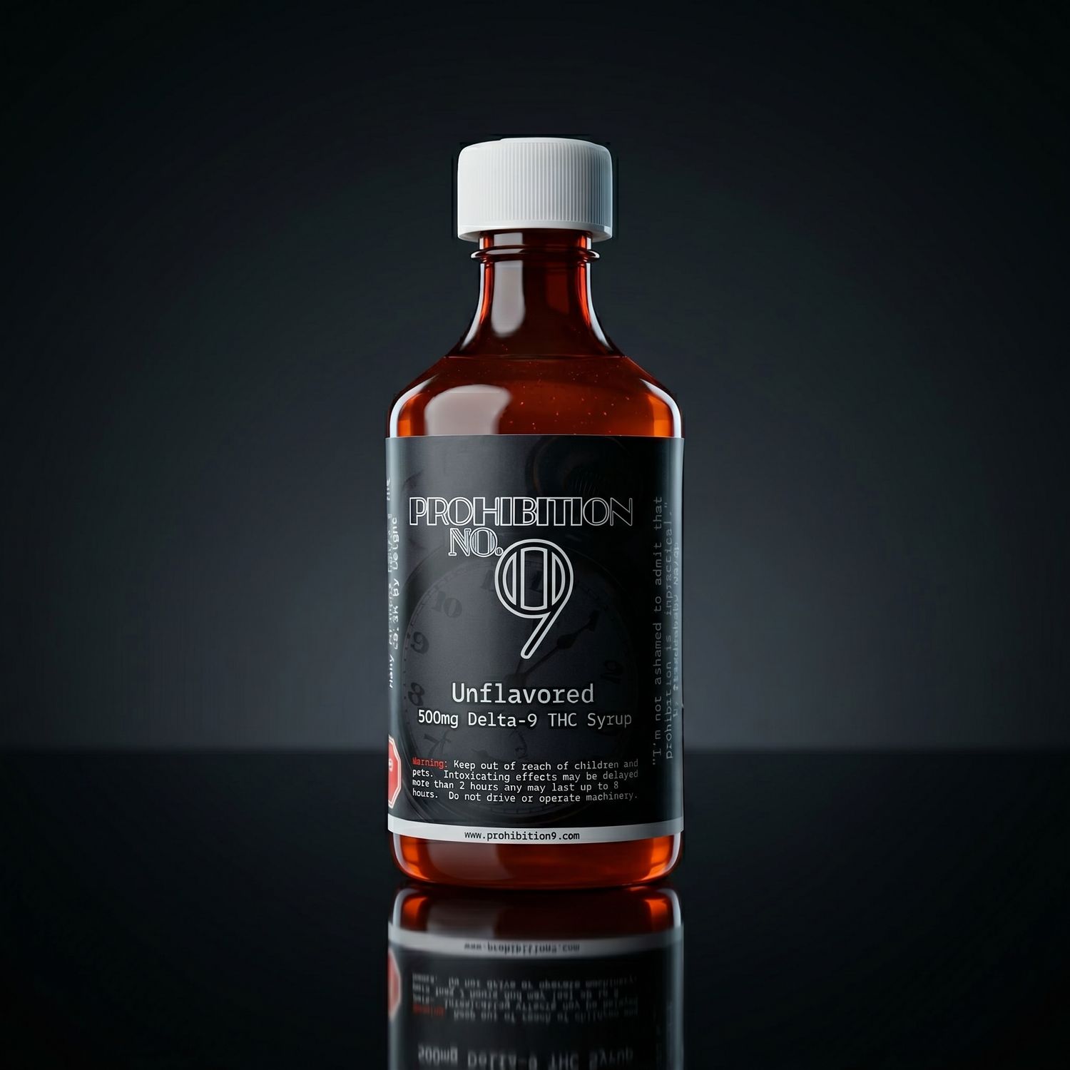 Delta 9 THC - Syrup - Unflavored 500mg 