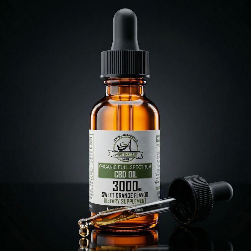 CBD Full Spectrum - Tincture - Sweet Orange 3000mg