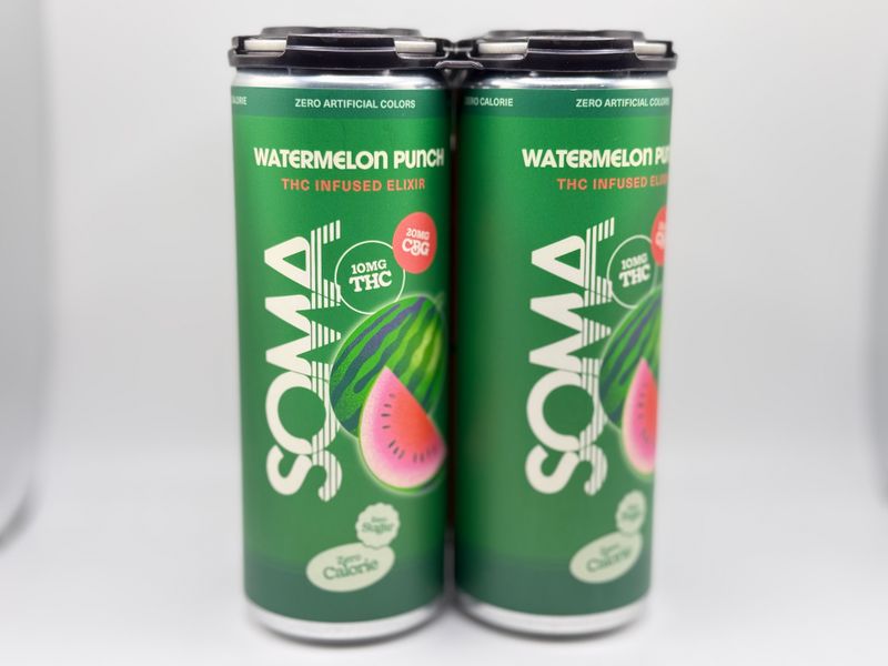 Delta 9 THC - Beverage - Soma - Watermelon 10mg
