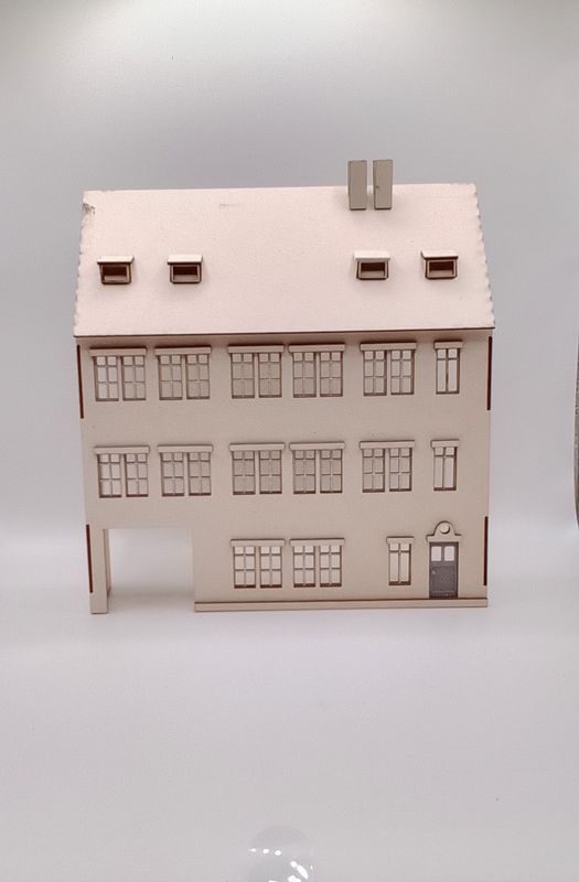 Lasercutbausatz Halbreliefhaus "Auf der Heide 15"