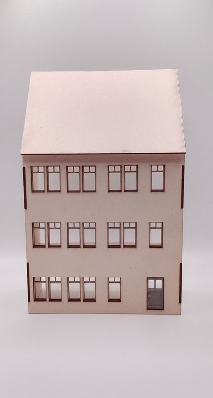 Lasercutbausatz Halbreliefhaus "Auf der Heide 11"