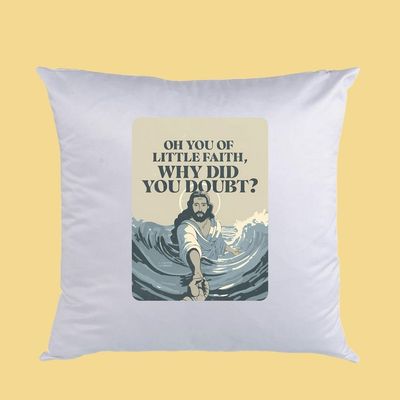White Cushion with Inner