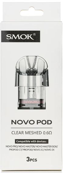 Novo Clear Pod (1pc), Type: 0.6Ω