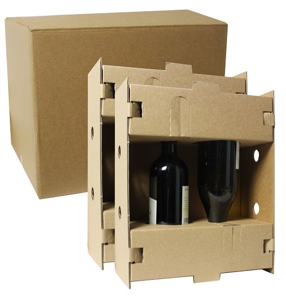 CONTENITORE CARTONE 4 BT COMPLETO