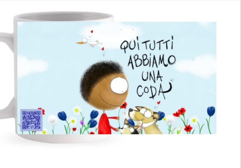 TAZZA STAMPATA &quot;LA MIA COPERTINA&quot;