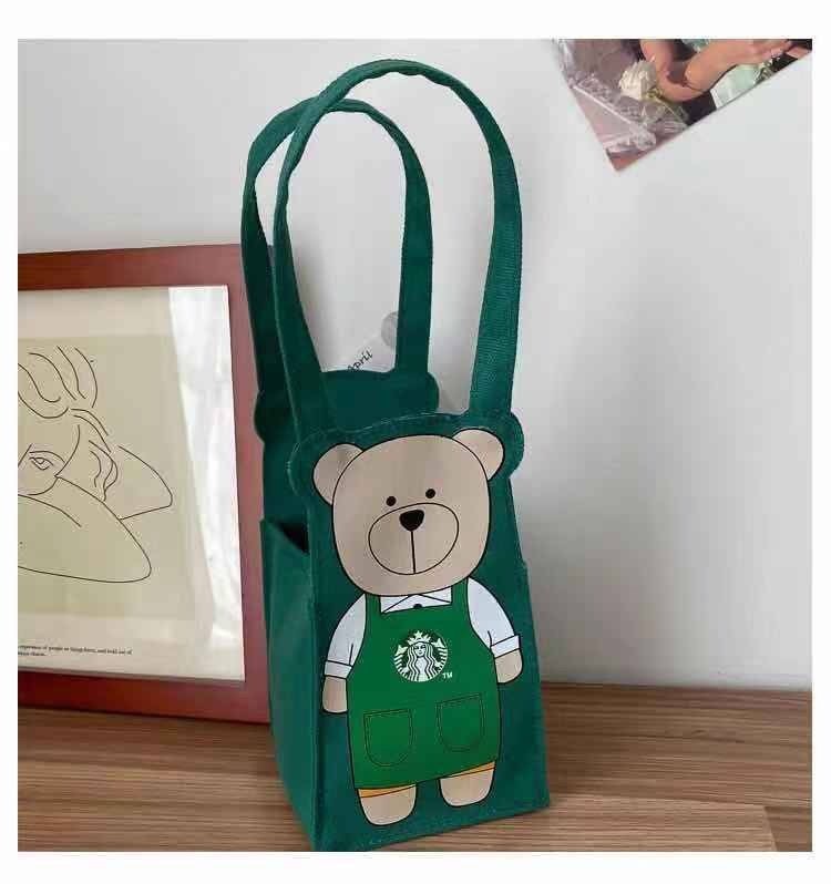 星巴克Bearista小熊隨行杯袋