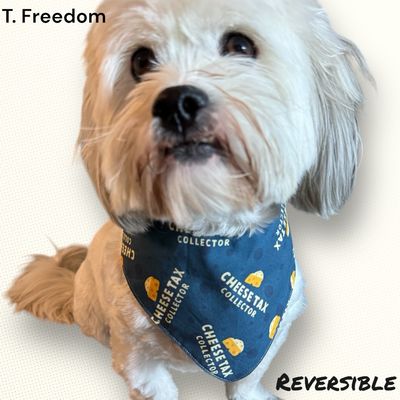 Cheesetax Collector Dog Bandana