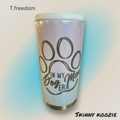 My Dog Mom Era Skinny Koozies