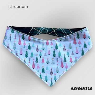 Evergreen Cheer Dog Bandana